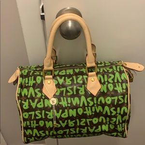 Graffiti Speedy style bag